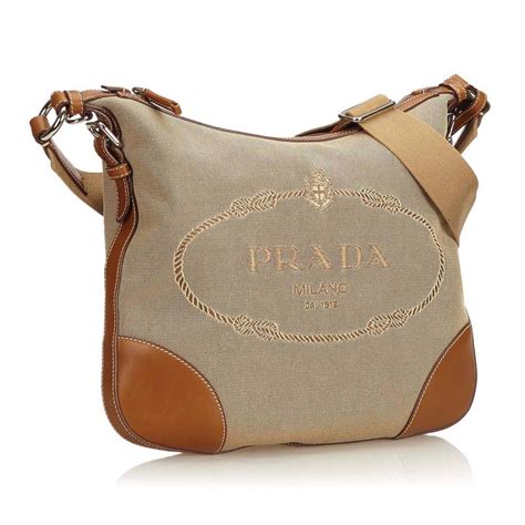 prada crossbody ebay|Prada brown studded crossbody bag.